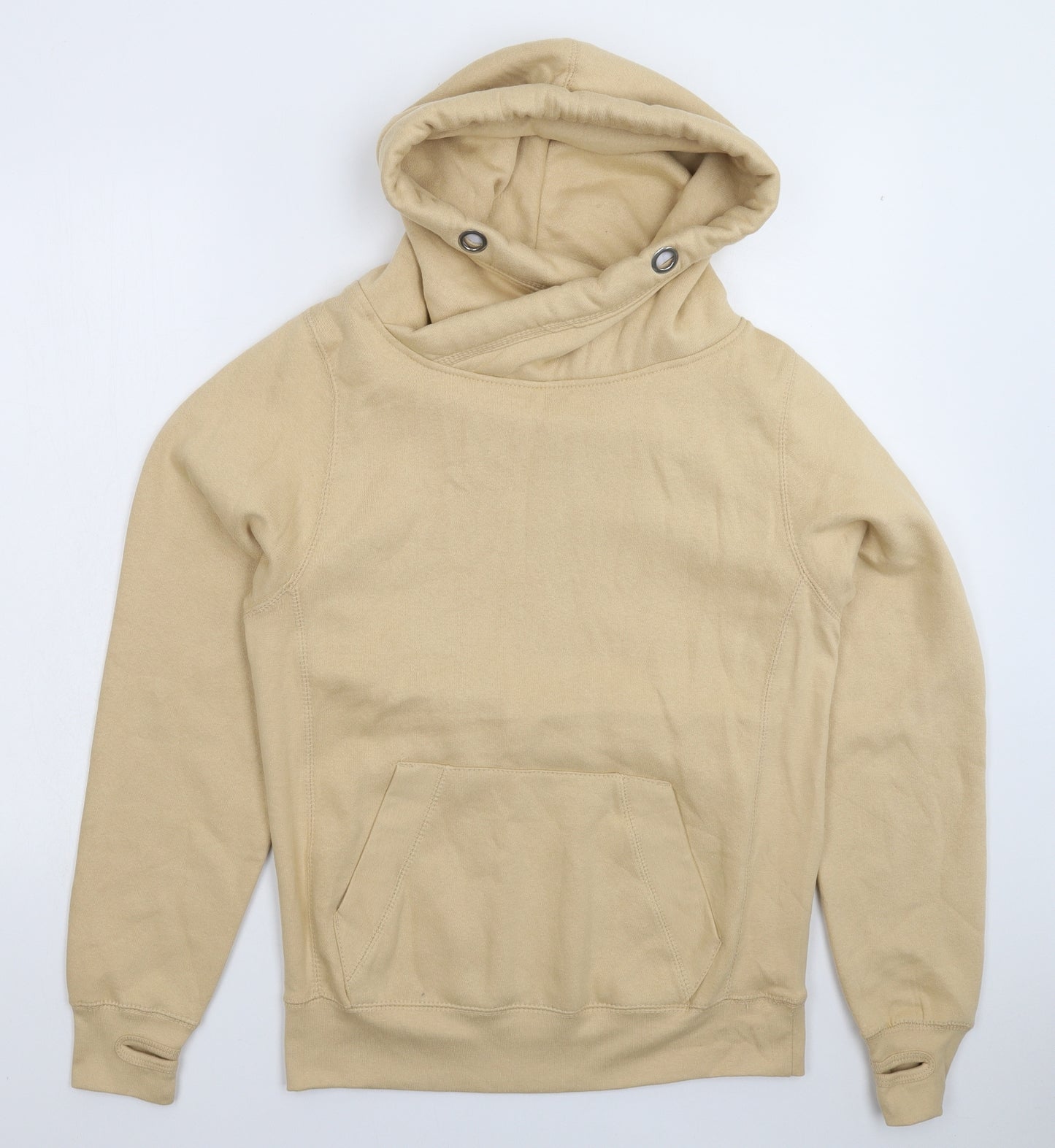 All We Do is Mens Beige   Pullover Hoodie Size S
