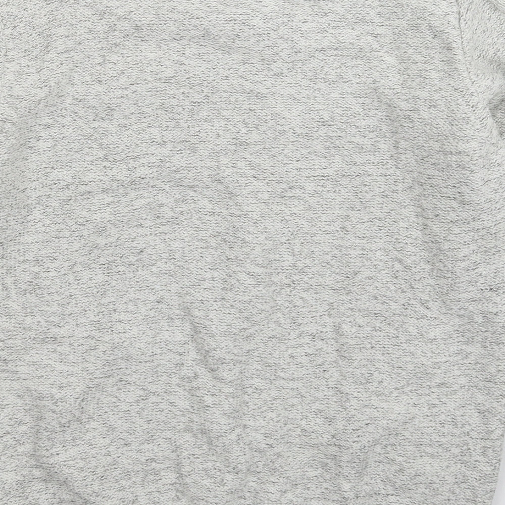 Lily & Dan Boys Grey  Knit Pullover Jumper Size 11-12 Years