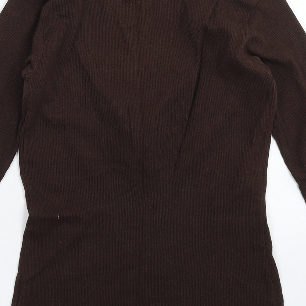 MK One Womens Grey   Basic T-Shirt Size 10