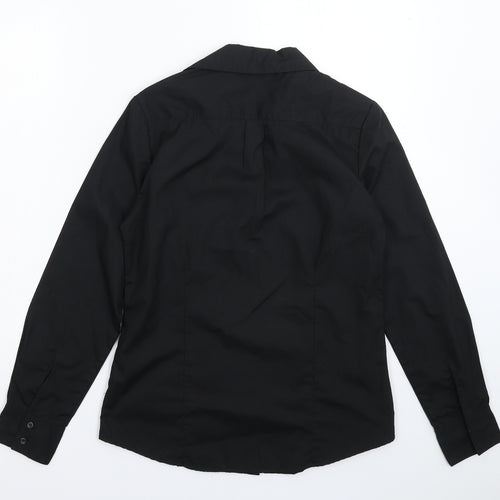 Atmosphere Womens Black   Basic Button-Up Size 10