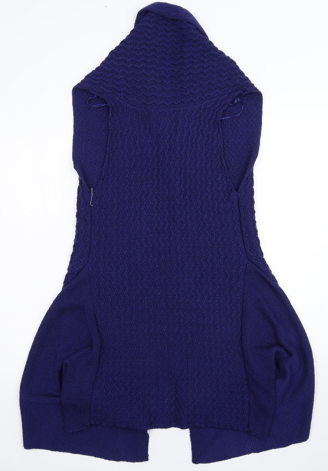 Savoir Womens Blue  Knit Cardigan Jumper Size 10
