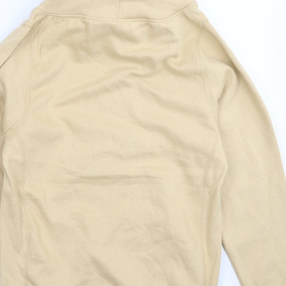 All We Do is Mens Beige   Pullover Hoodie Size S