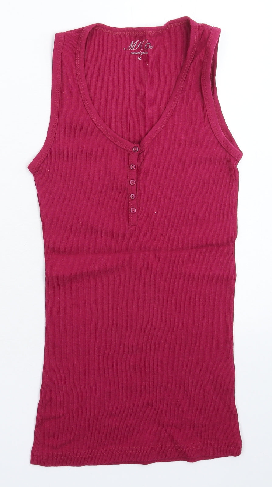 MK One Womens Pink   Basic Tank Size 10