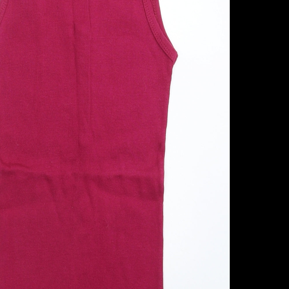 MK One Womens Pink   Basic Tank Size 10