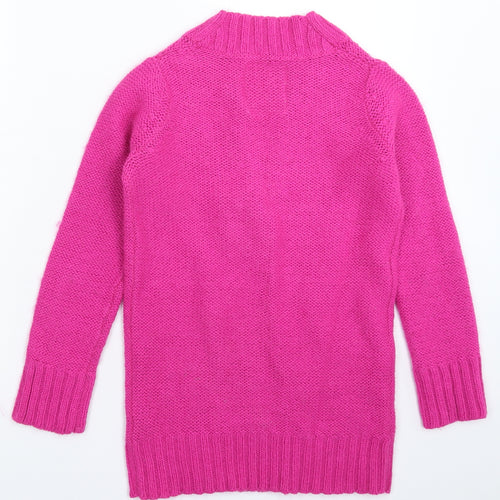 Shop Direct Womens Pink  Knit Pullover Jumper Size 10