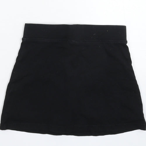 School Life Girls Black   Mini Skirt Size 7 Years
