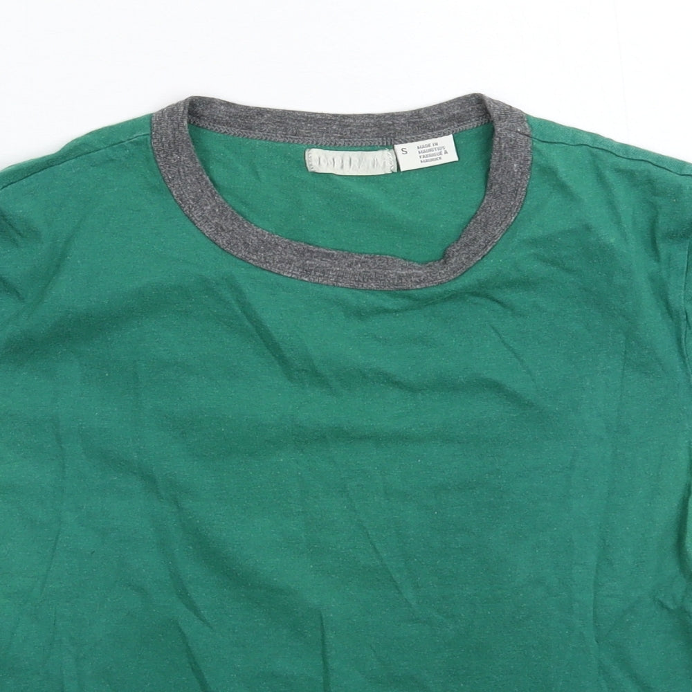 Cooperative Womens Green   Basic T-Shirt Size S