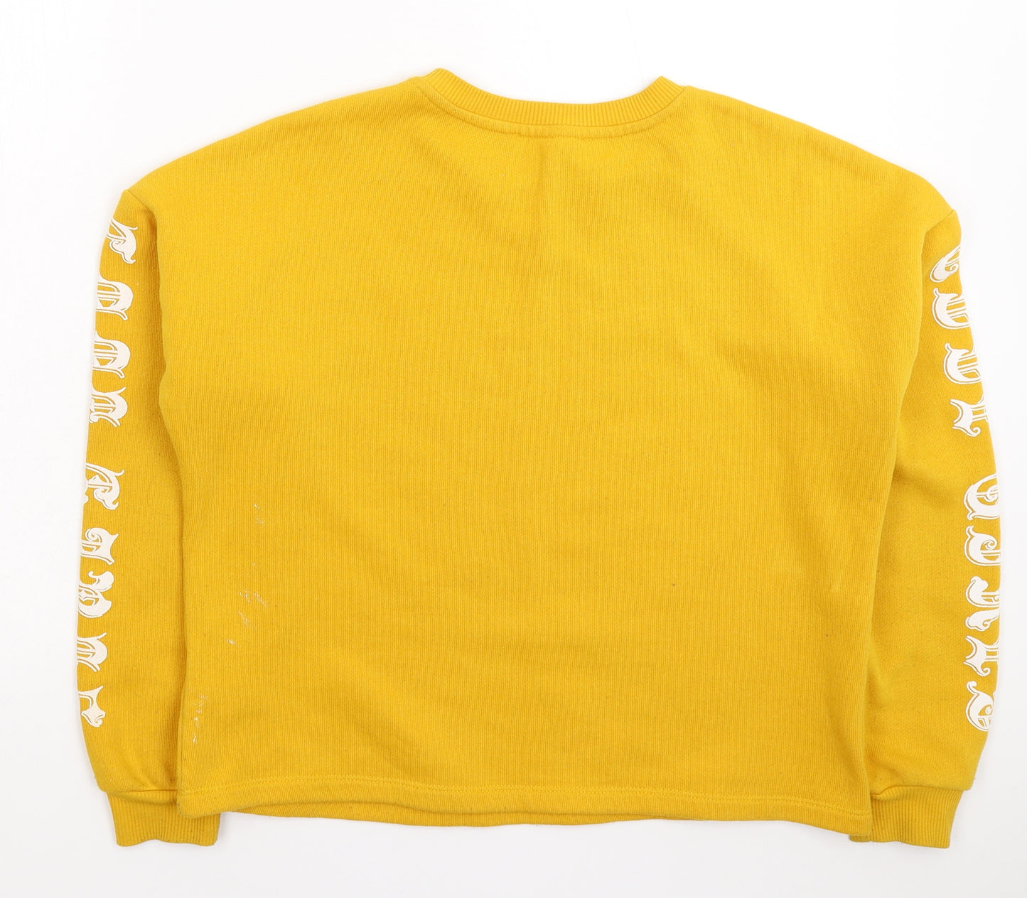 KOTON Womens Yellow   Pullover Sweatshirt Size XS