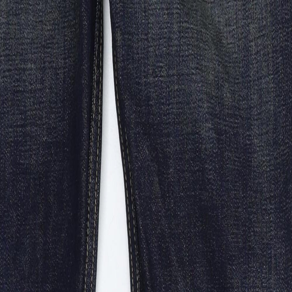 Superdry Mens Blue  Denim Straight Jeans Size 30 L32 in
