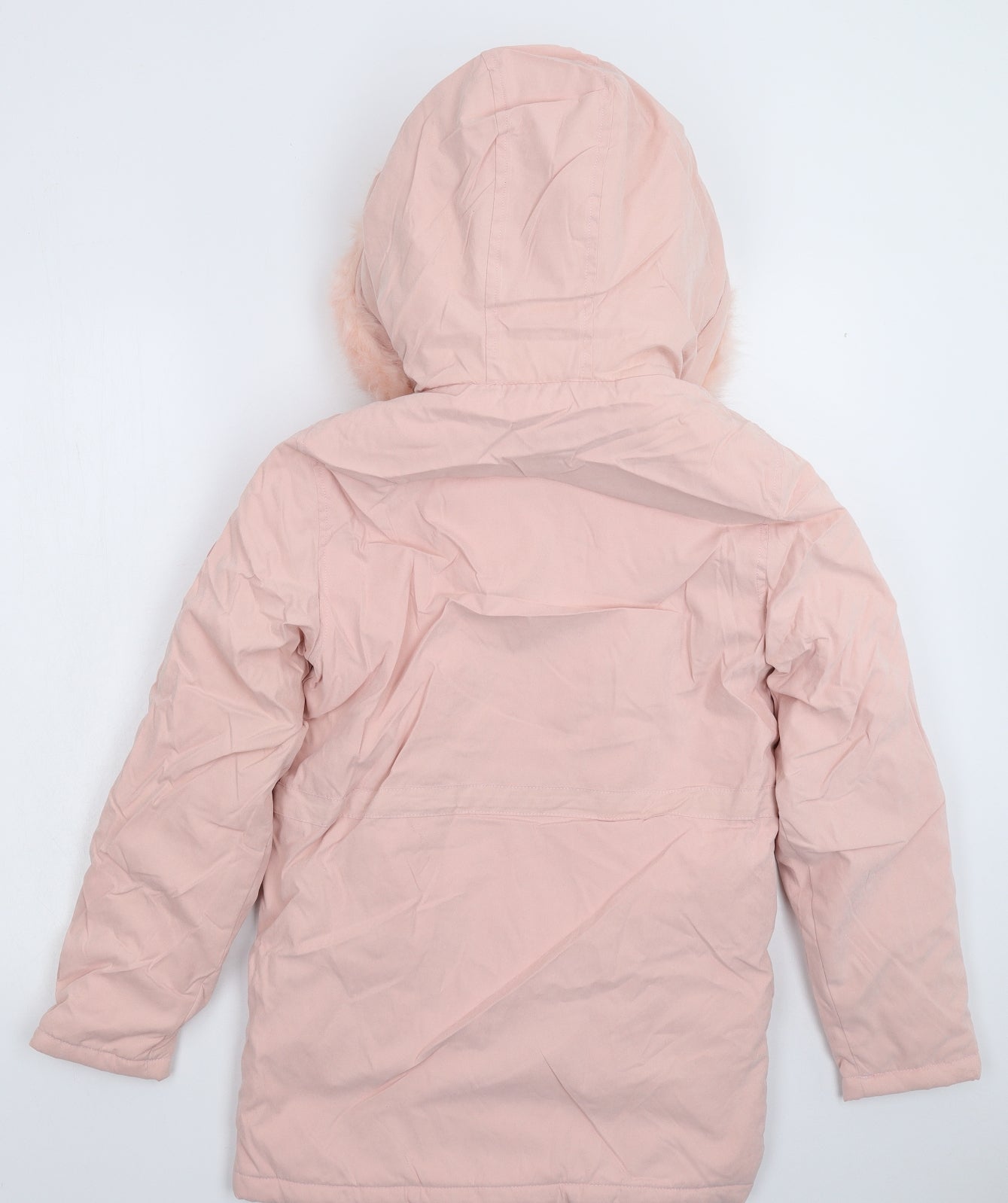 Threadgirls Girls Pink   Parka Coat Size 13 Years