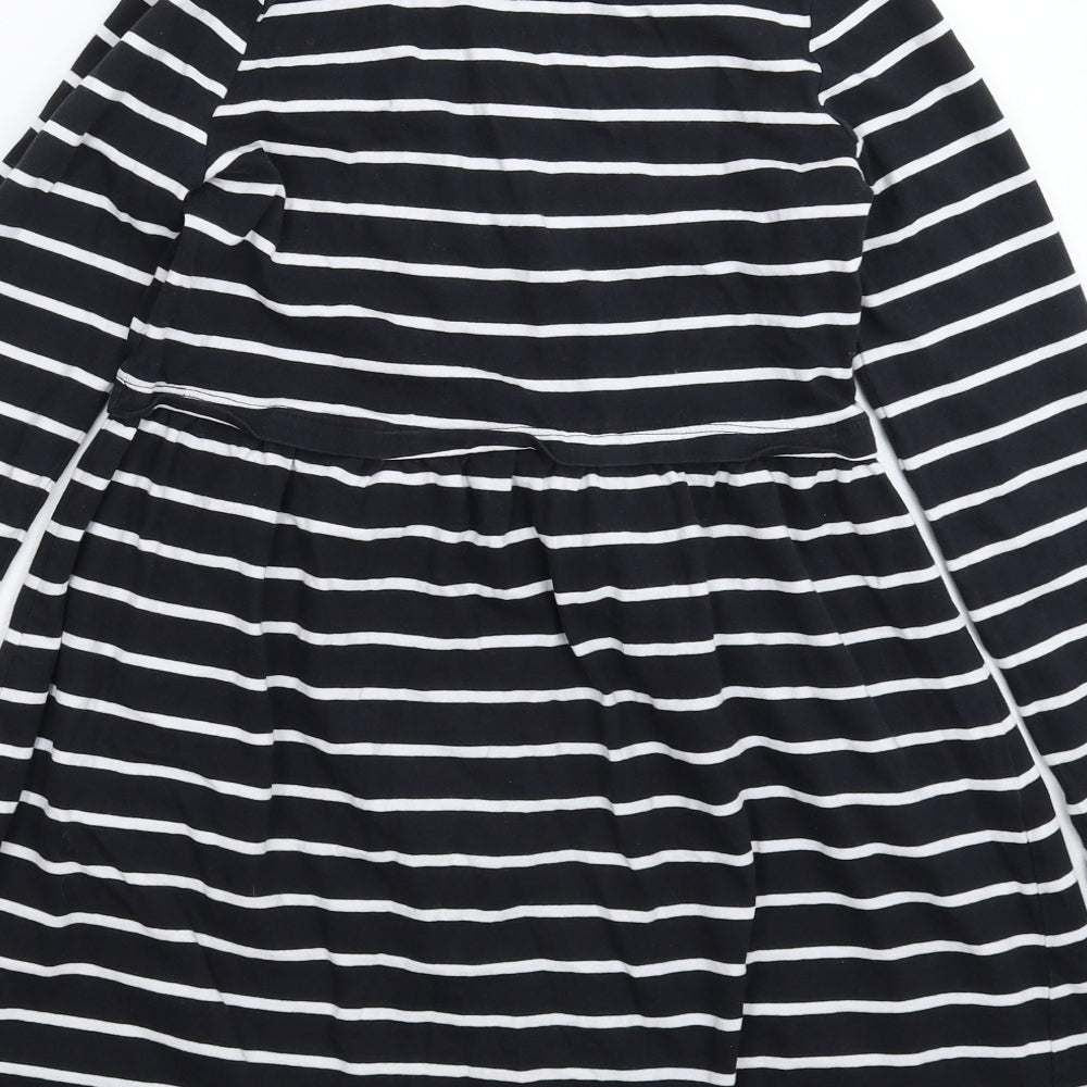 George Girls Blue Striped  Fit & Flare  Size 11-12 Years