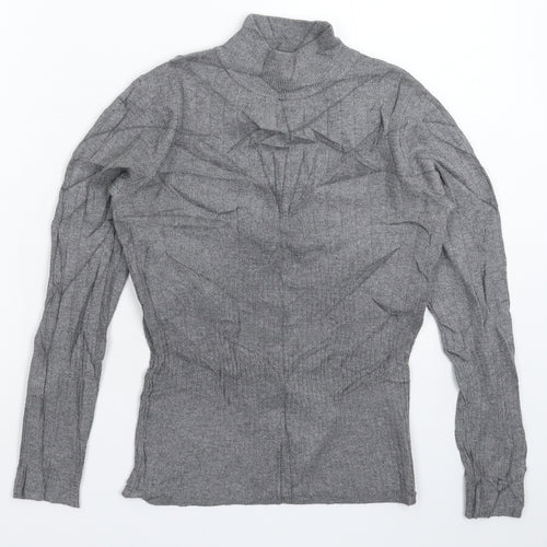 Marks and Spencer Womens Grey  Knit Pullover Jumper Size 8