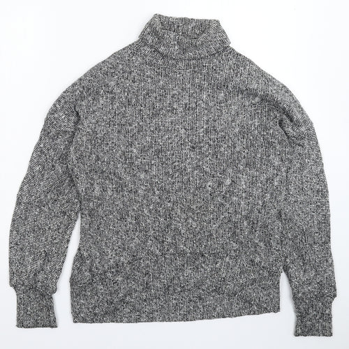 Topshop Womens Grey  Knit Pullover Jumper Size 8