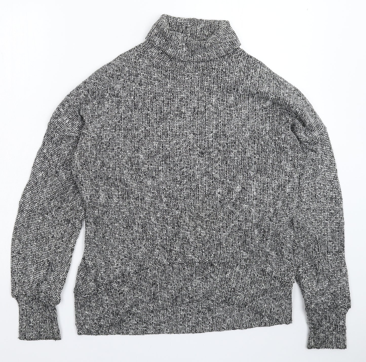Topshop Womens Grey  Knit Pullover Jumper Size 8