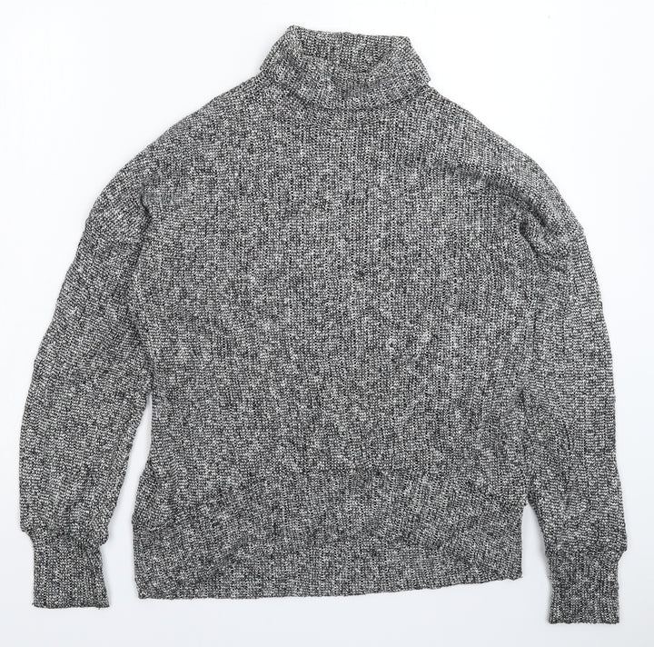 Topshop Womens Grey  Knit Pullover Jumper Size 8