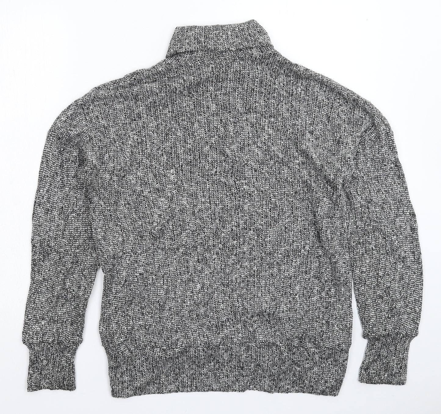 Topshop Womens Grey  Knit Pullover Jumper Size 8