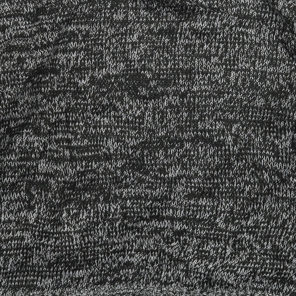New Look Womens Grey  Knit Pullover Jumper Size S  - Oversized