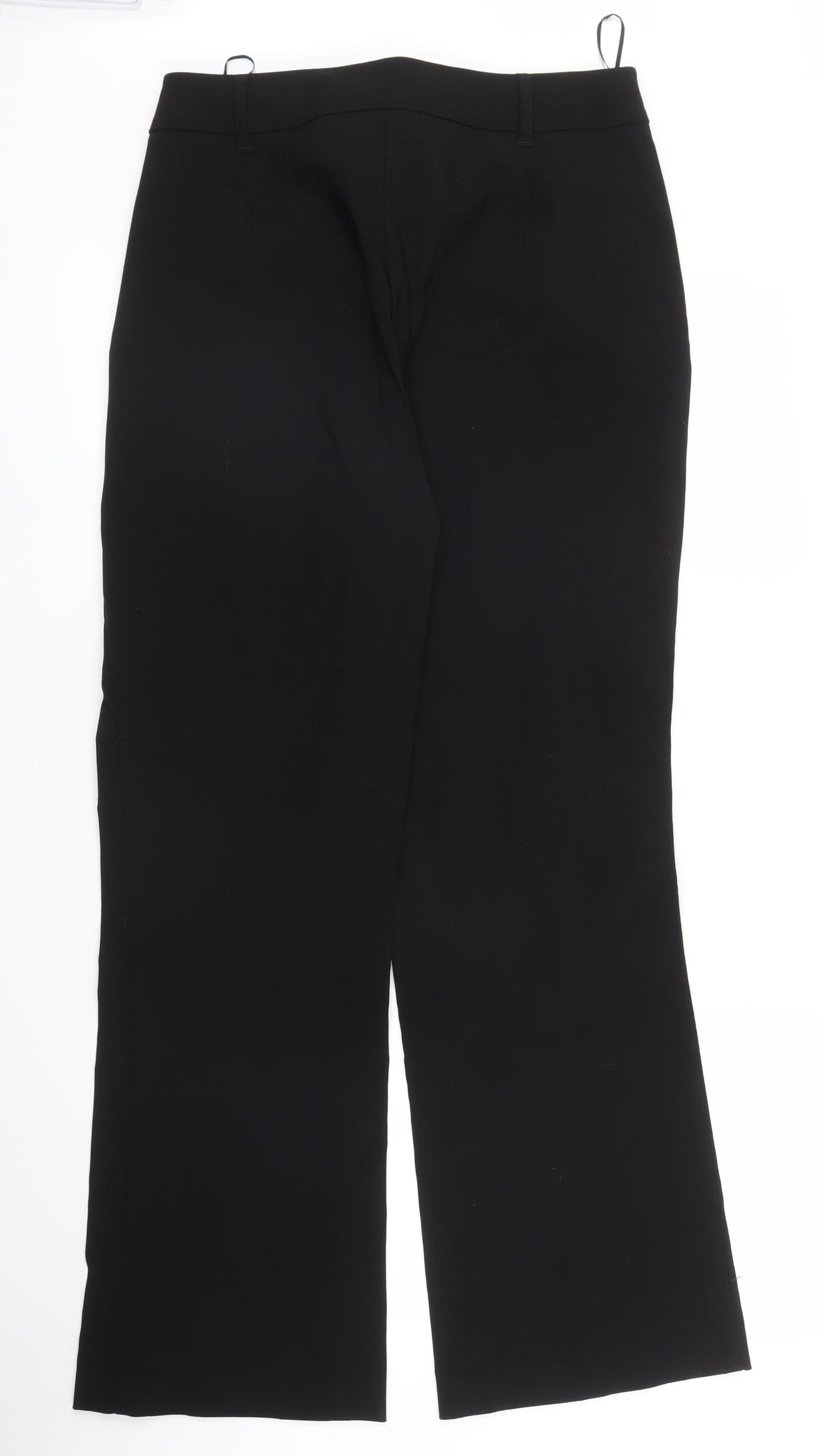 Papaya Womens Black   Trousers  Size 16 L29 in