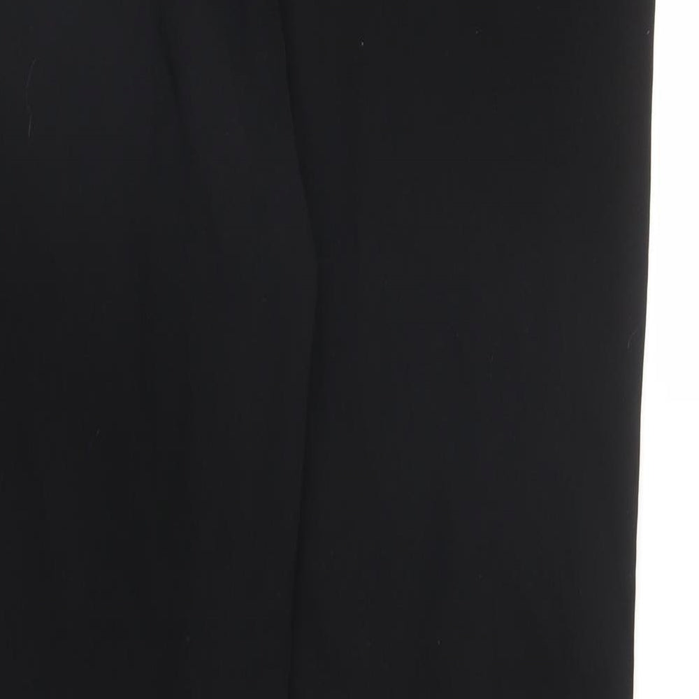 Papaya Womens Black   Trousers  Size 16 L29 in