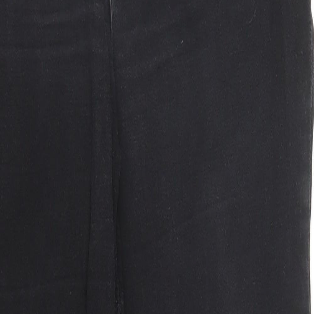 River Island Womens Black  Denim Skinny Jeans Size 10 L25 in
