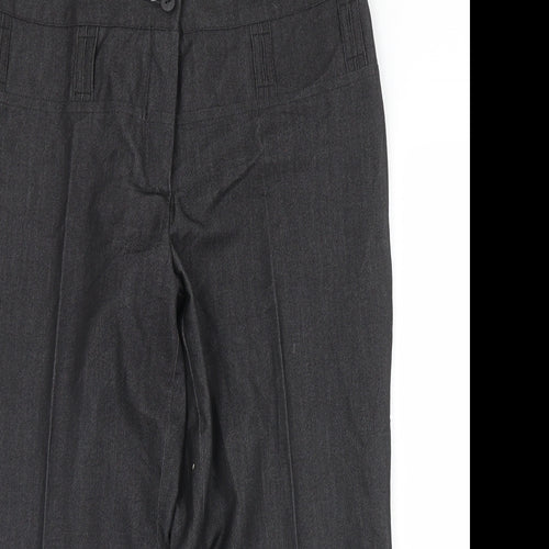 Gonto Womens Grey   Capri Trousers Size L L20 in