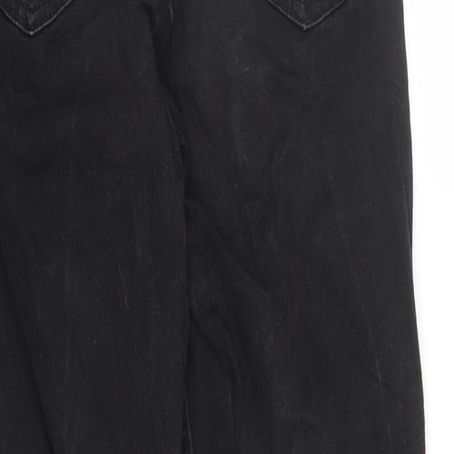 RESERVED Womens Black  Denim Skinny Jeans Size 8 L25 in