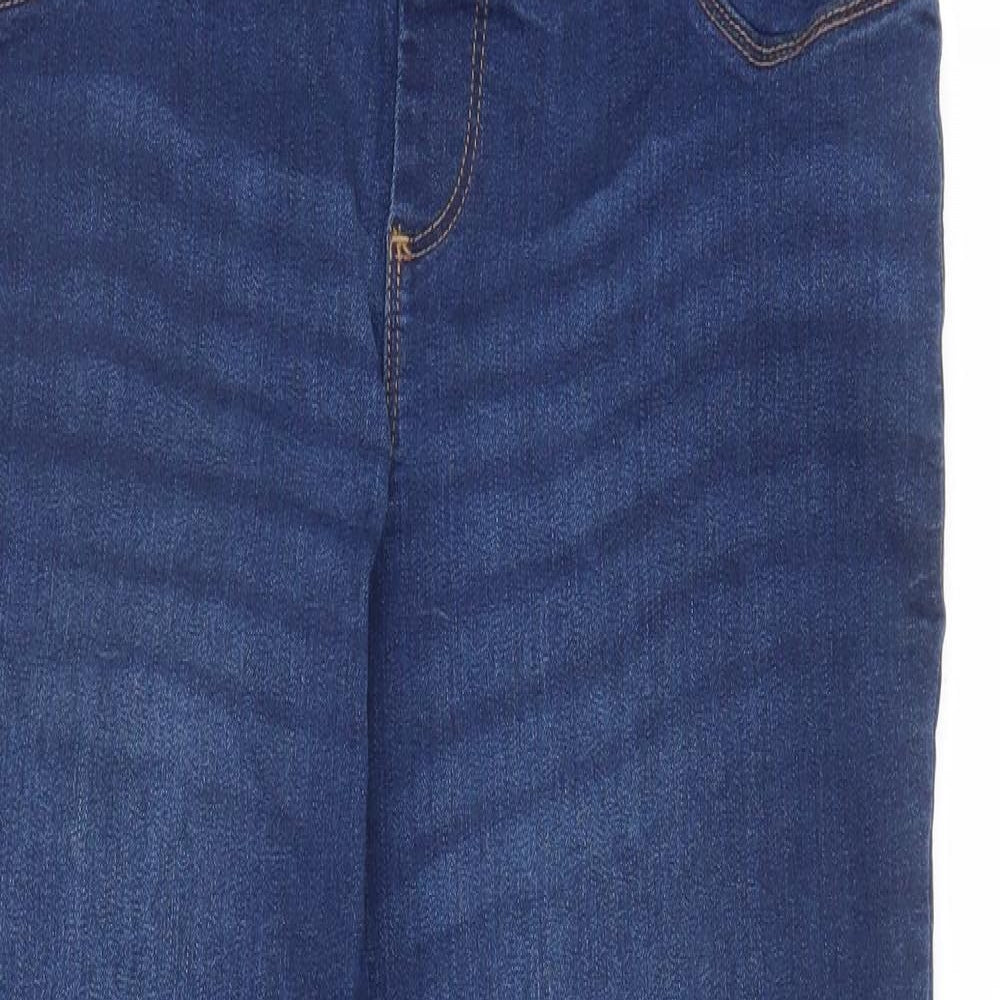 Dorothy Perkins Womens Blue  Denim Straight Jeans Size 10 L29 in