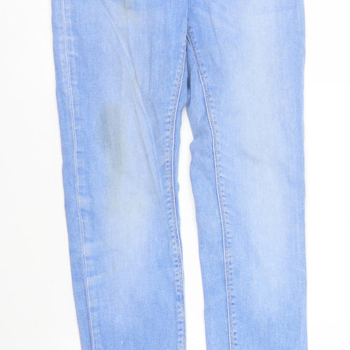Papaya Womens Blue  Denim Skinny Jeans Size 8 L29 in