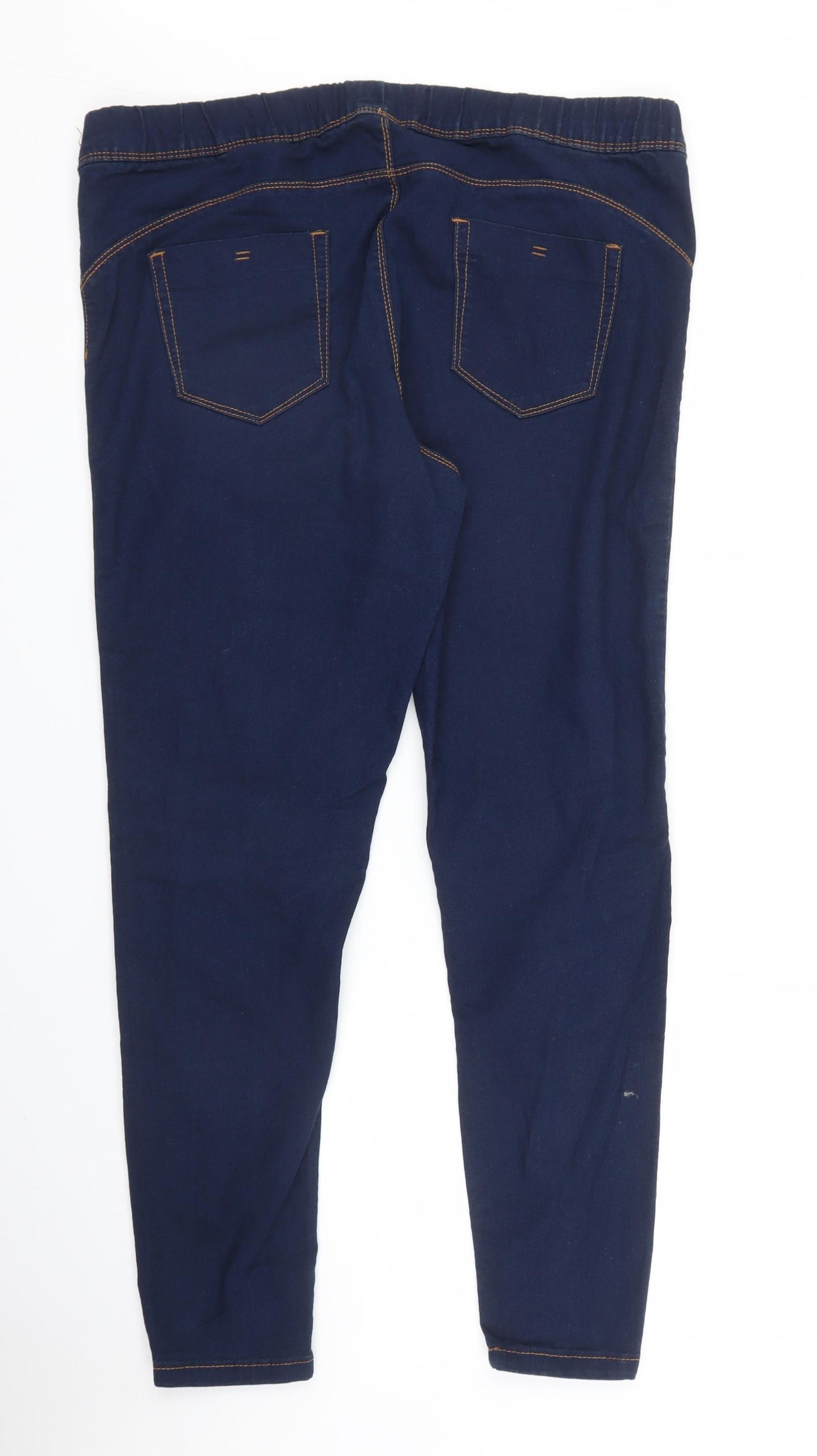 Primark Womens Blue  Denim Jegging Jeans Size 18 L28 in