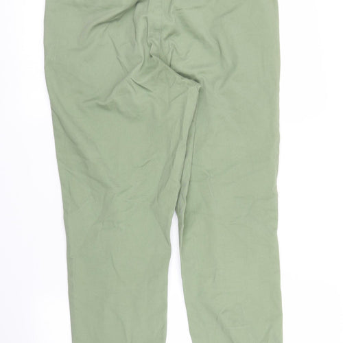 F&F Womens Green   Chino Trousers Size 12 L26 in