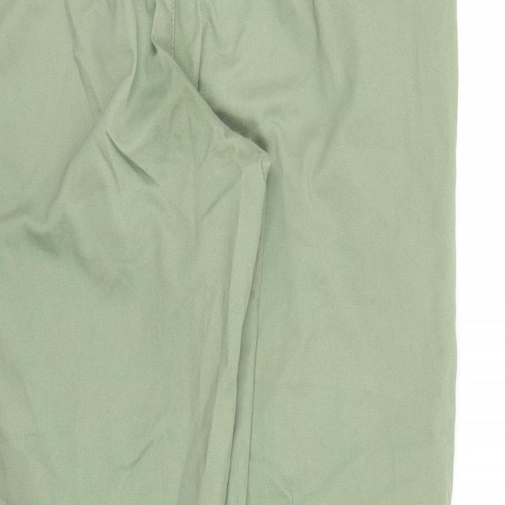 F&F Womens Green   Chino Trousers Size 12 L26 in