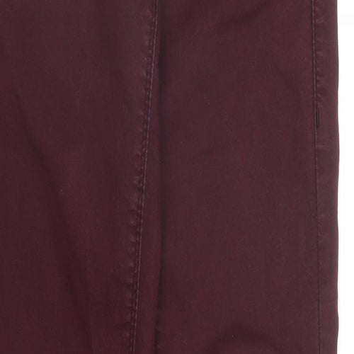 Topshop Womens Purple  Denim Skinny Jeans Size 26 in L29 in