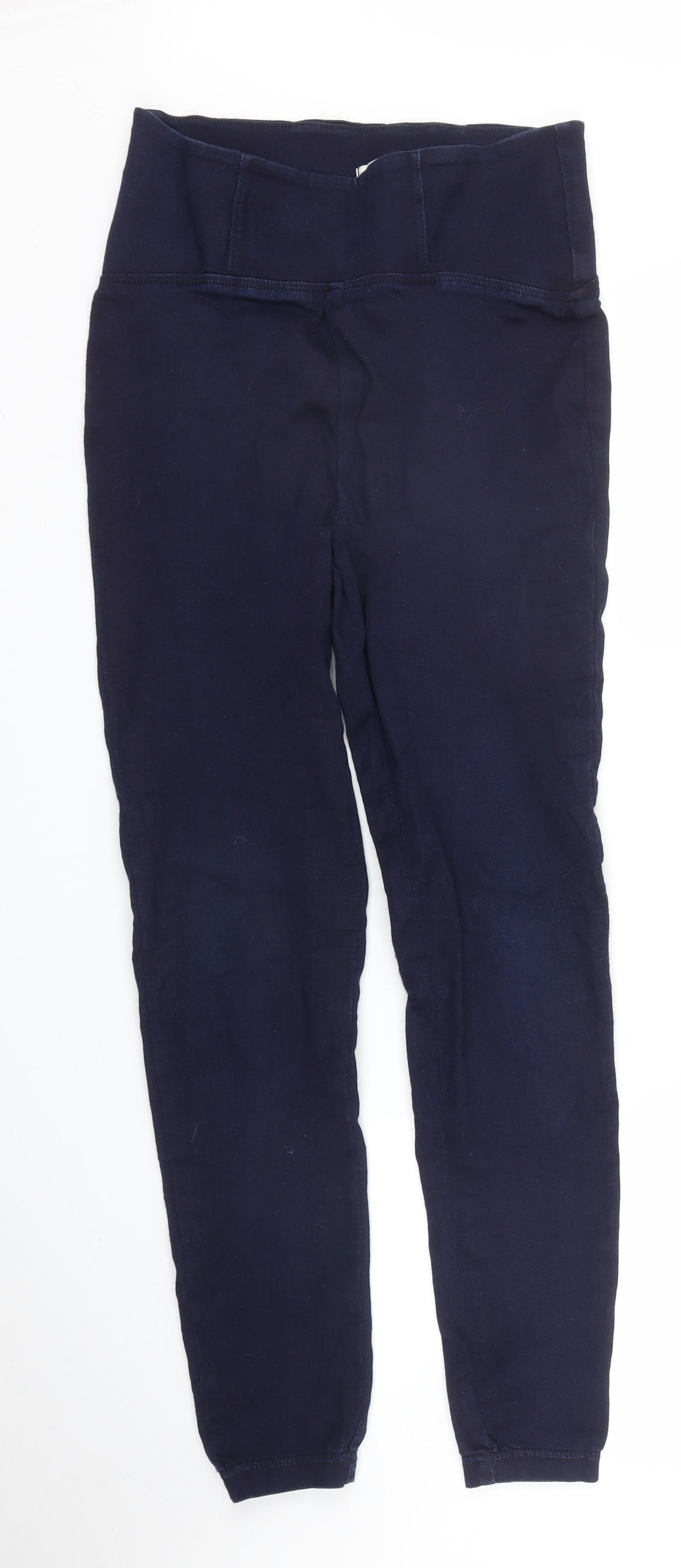 Preworn Womens Blue  Denim Jegging Jeans Size 12 L27 in