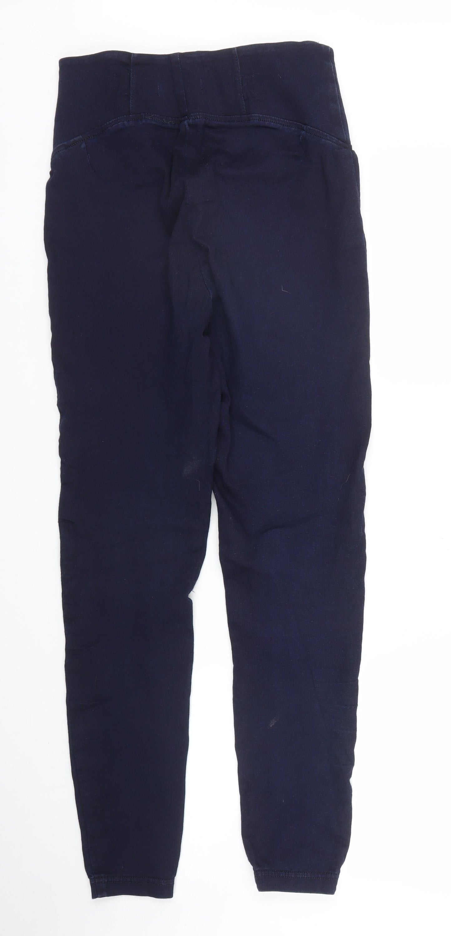 Preworn Womens Blue  Denim Jegging Jeans Size 12 L27 in