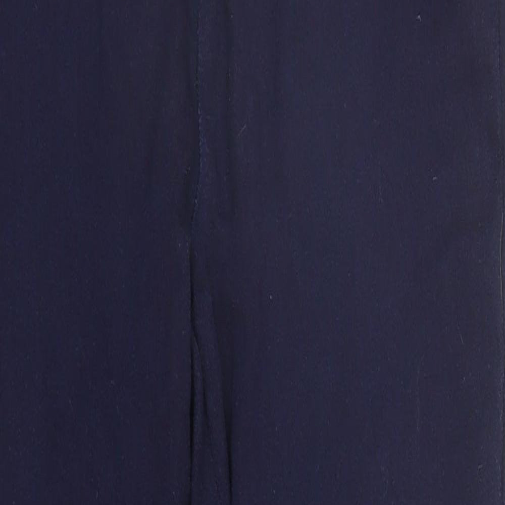 Preworn Womens Blue  Denim Jegging Jeans Size 12 L27 in
