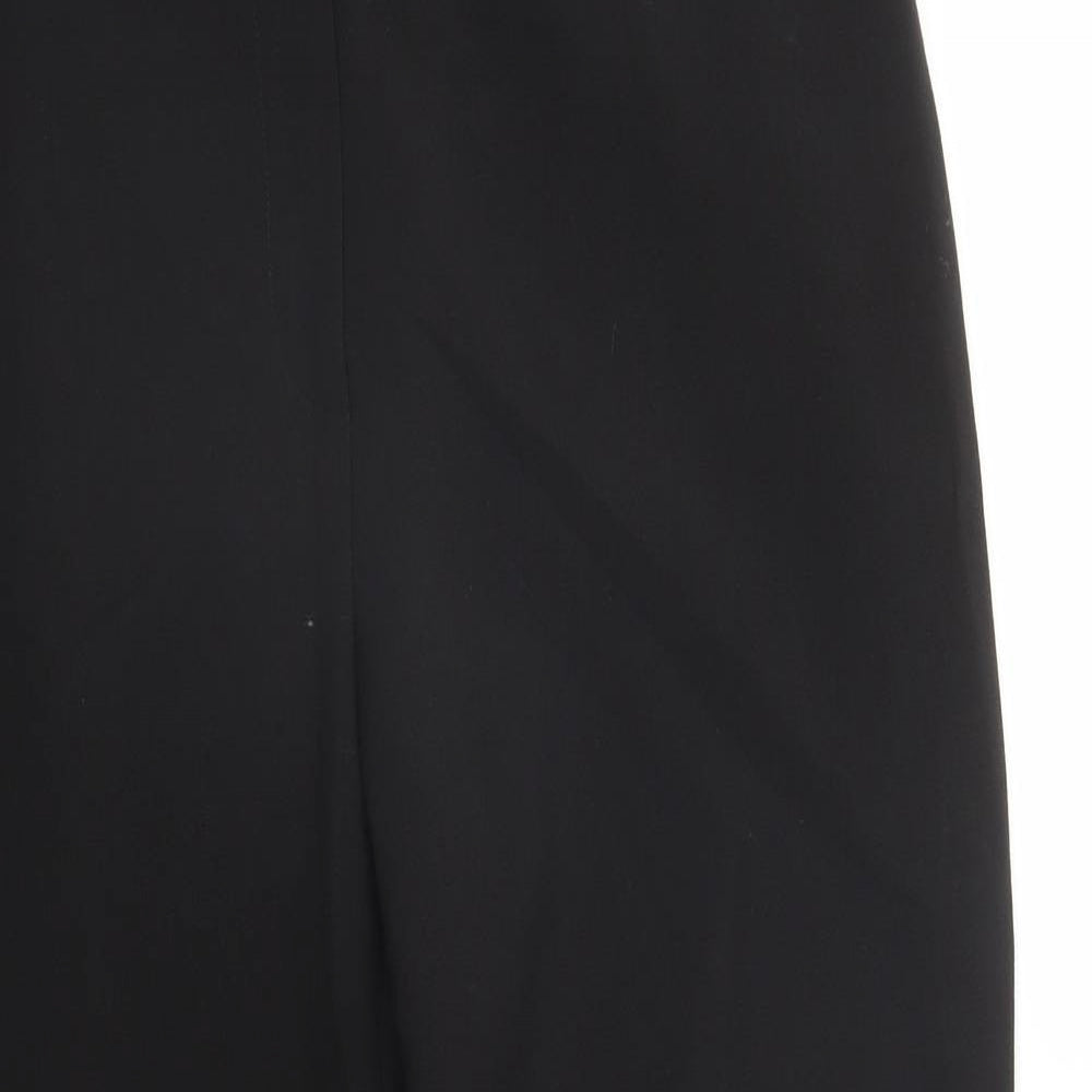 Gia Moda Womens Black   Trousers  Size 14 L26 in