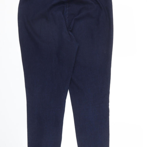 Saviour Womens Blue  Denim Jegging Jeans Size 12 L24 in