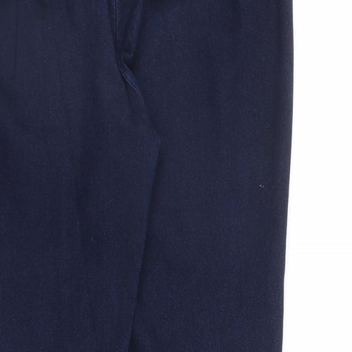 Saviour Womens Blue  Denim Jegging Jeans Size 12 L24 in