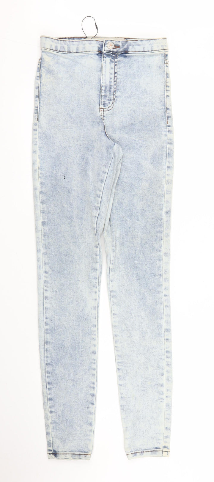 Primark Womens Blue Denim Skinny Jeans Size 8 L29 in