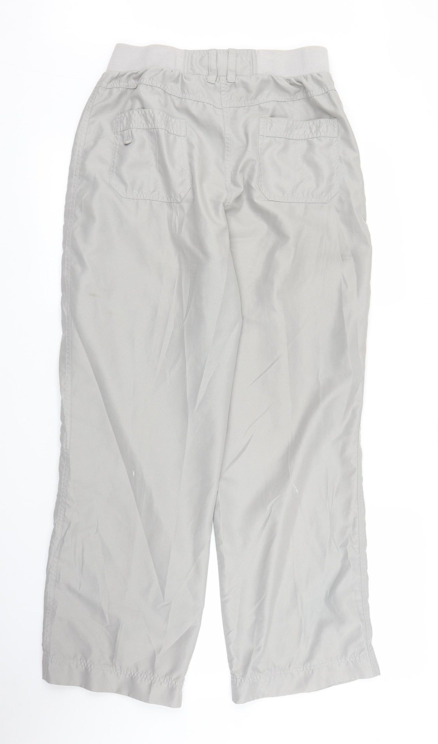 BHS Womens Grey   Carpenter Trousers Size 14 L29 in