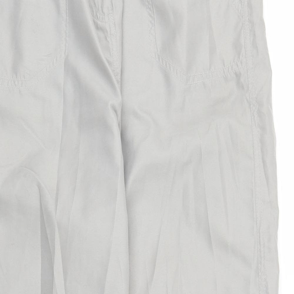 BHS Womens Grey   Carpenter Trousers Size 14 L29 in