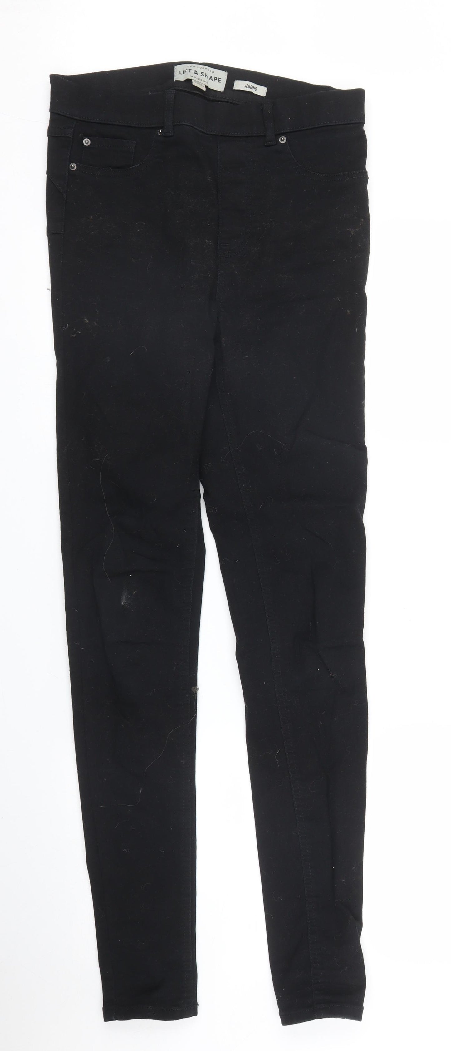 New Look Womens Black  Denim Skinny Jeans Size 10 L32 in