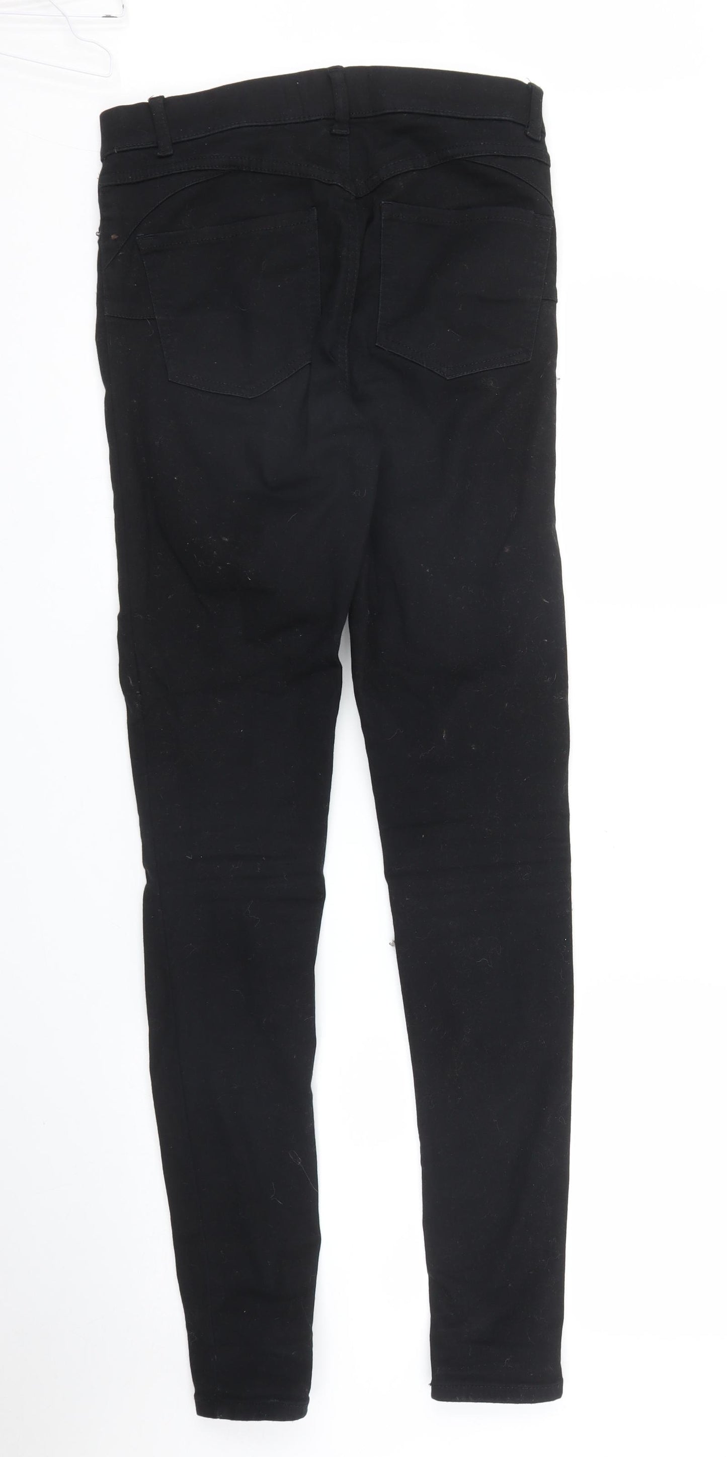 New Look Womens Black  Denim Skinny Jeans Size 10 L32 in