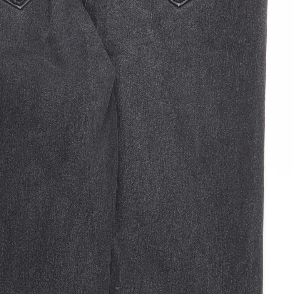George Womens Grey  Denim Jegging Jeans Size 14 L27 in