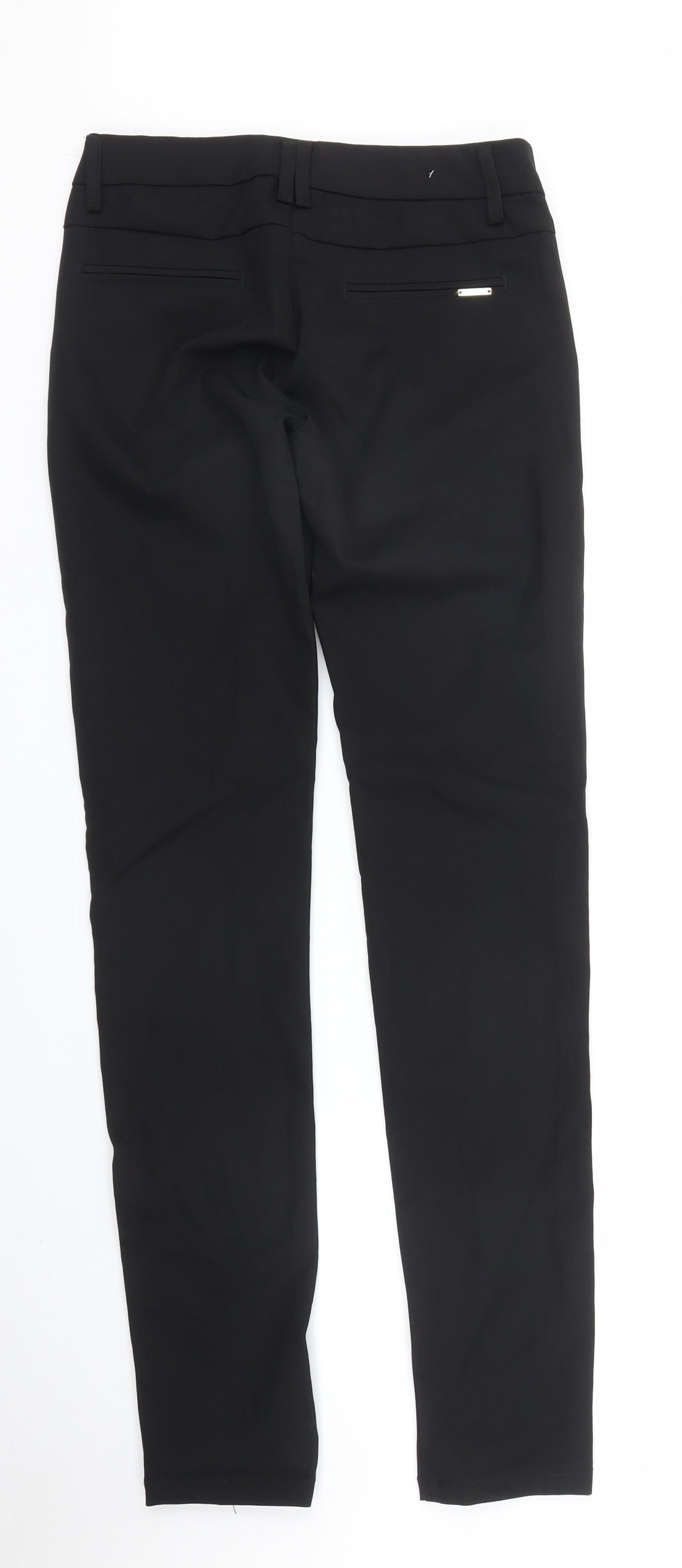 M. Sara Womens Black   Carrot Trousers Size 26 in L31 in