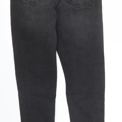 Primark Womens Black  Denim Skinny Jeans Size 6 L25 in