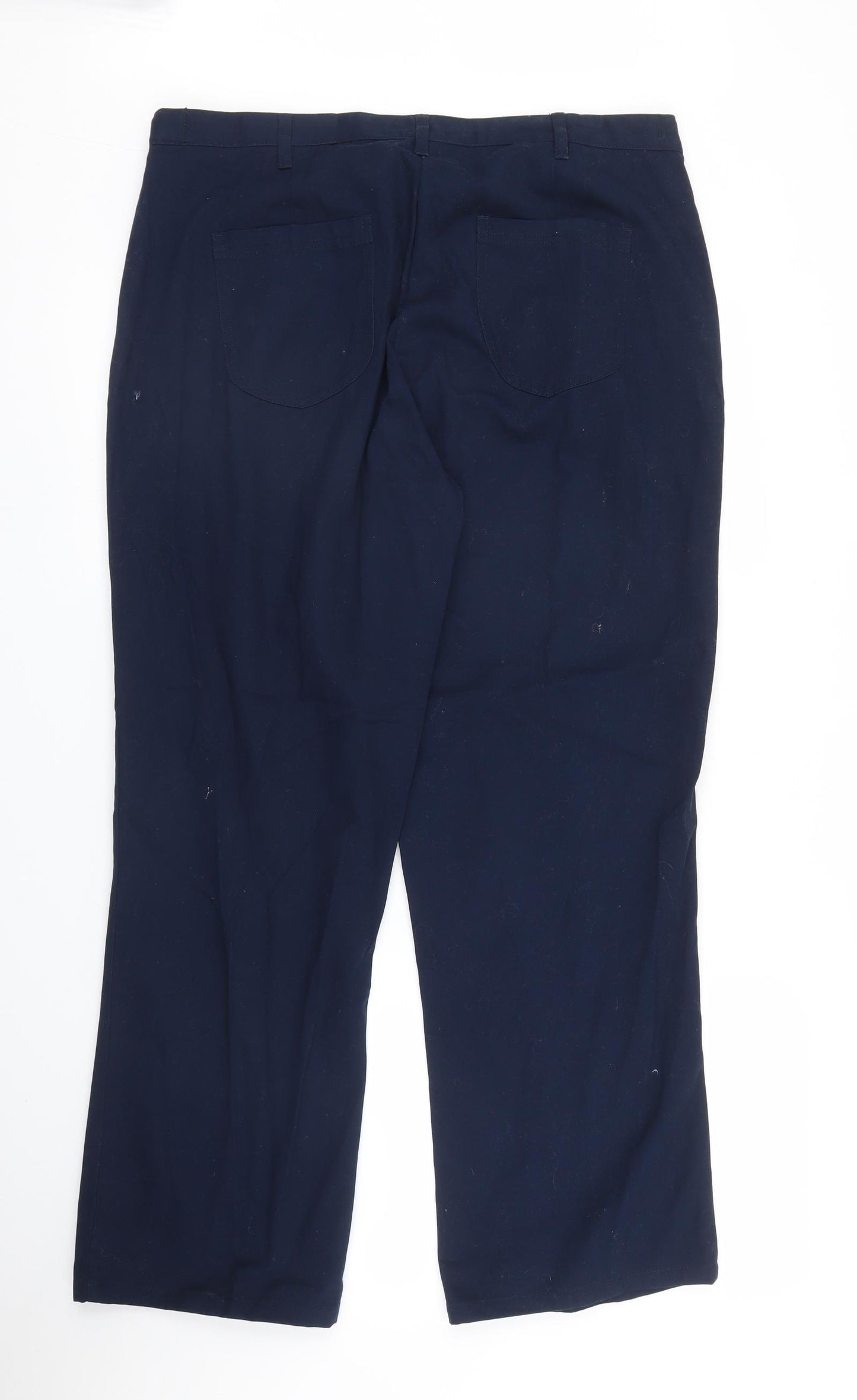 Cotton Traders Womens Blue   Carpenter Trousers Size 16 L28 in