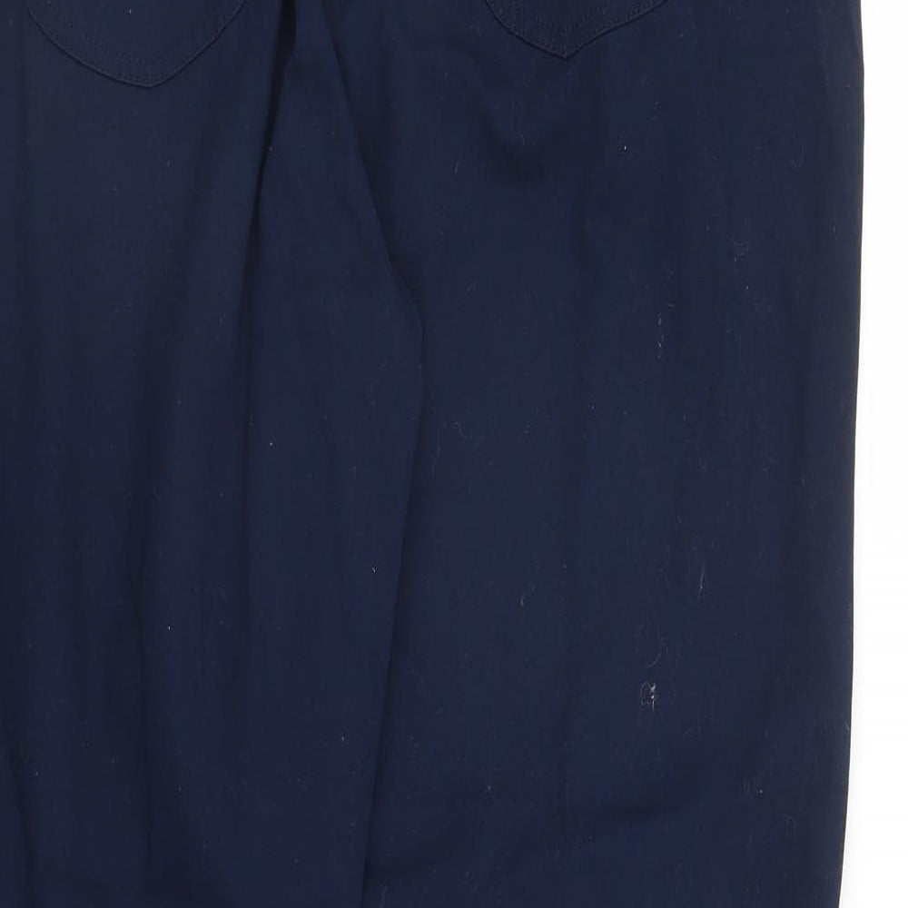 Cotton Traders Womens Blue   Carpenter Trousers Size 16 L28 in
