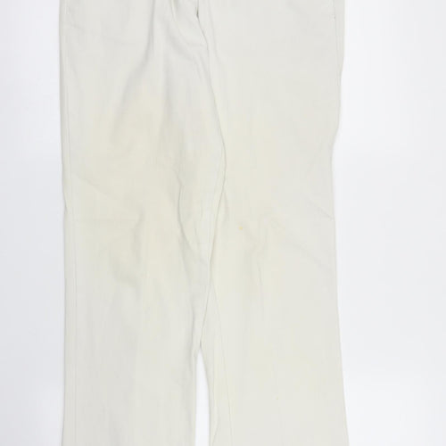 Maine New England Womens White   Trousers  Size 14 L30 in