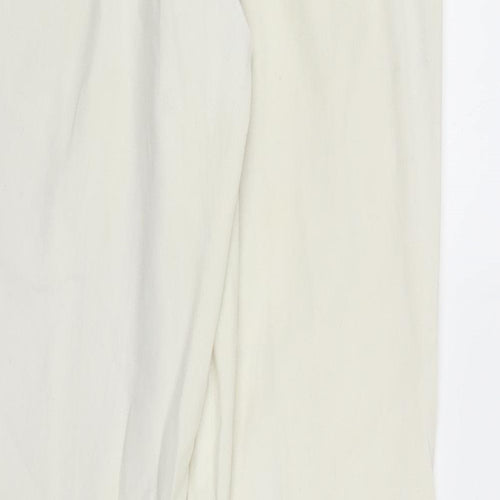 Maine New England Womens White   Trousers  Size 14 L30 in